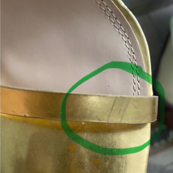 🌺 RARE TORY BURCH GOLD SANDALS 🌺 - Picture 8 of 16